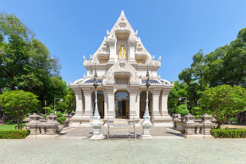 Wat Rachathiwat ordination hall Bangkok