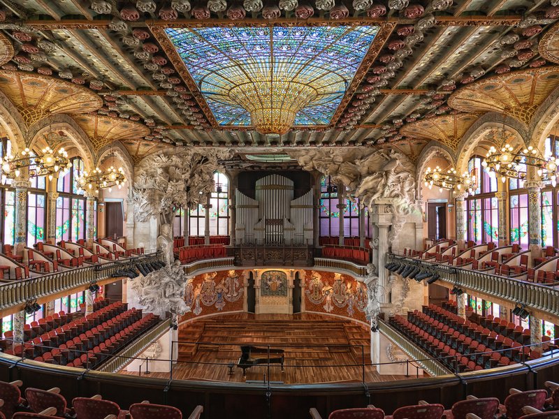 Palau de la Música Catalana interior