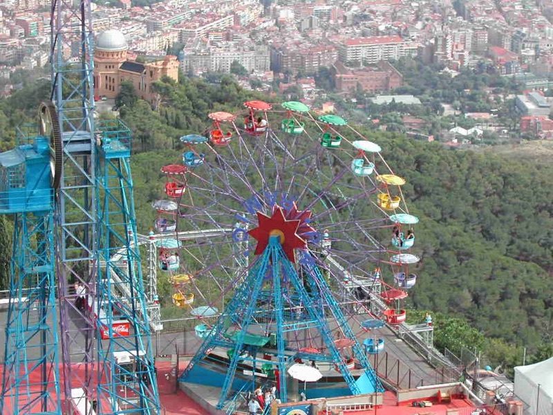 Parc d'Atraccions Tibidabo Ferris wheel