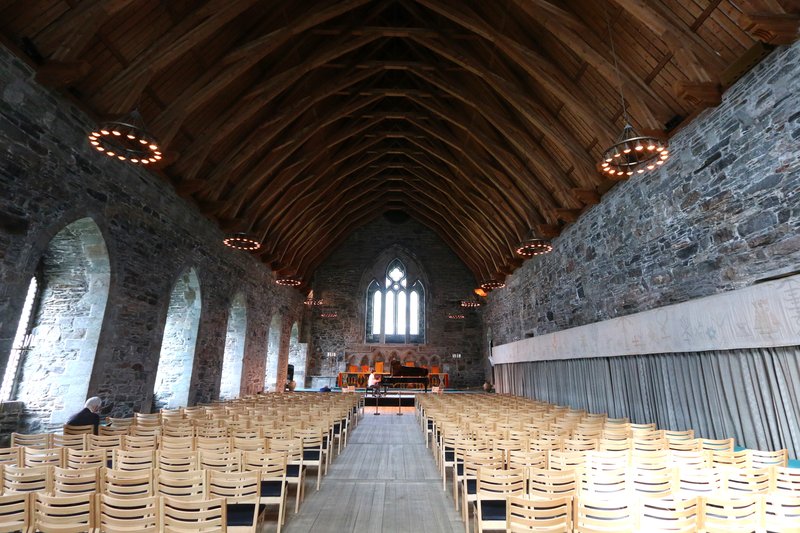 Håkon's Hall Bergen medieval royal banqueting hall