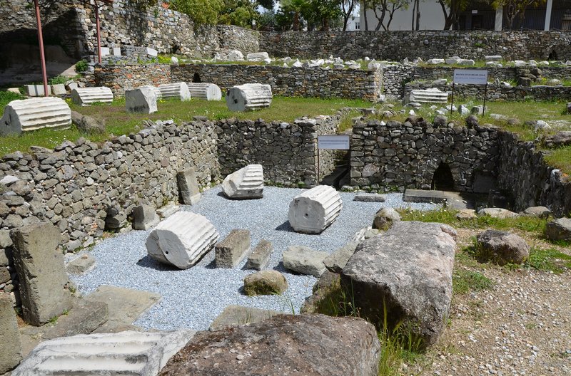 Ruins of the Mausoleum at Halicarnassus