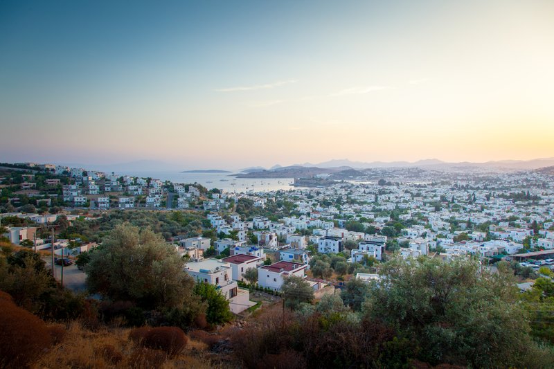 Sunset over Bodrum