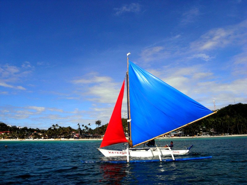 Paraw sailboat, Boracay