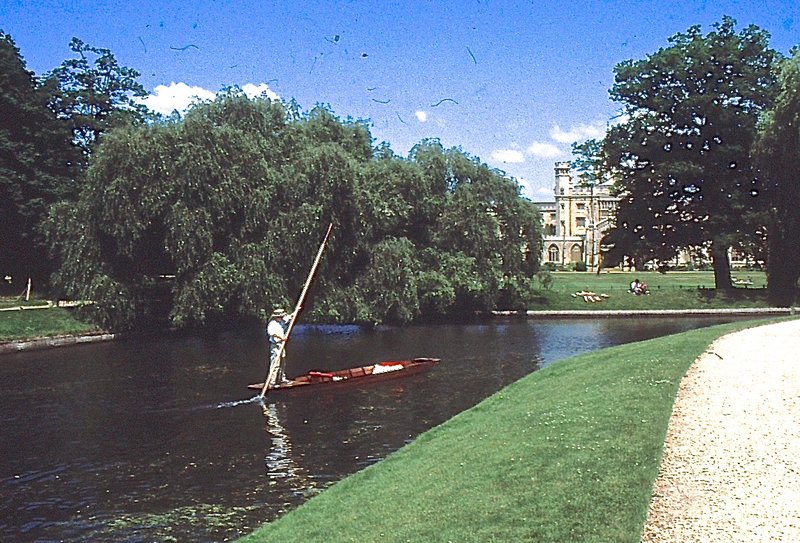 Punting on the River Cam Cambridge