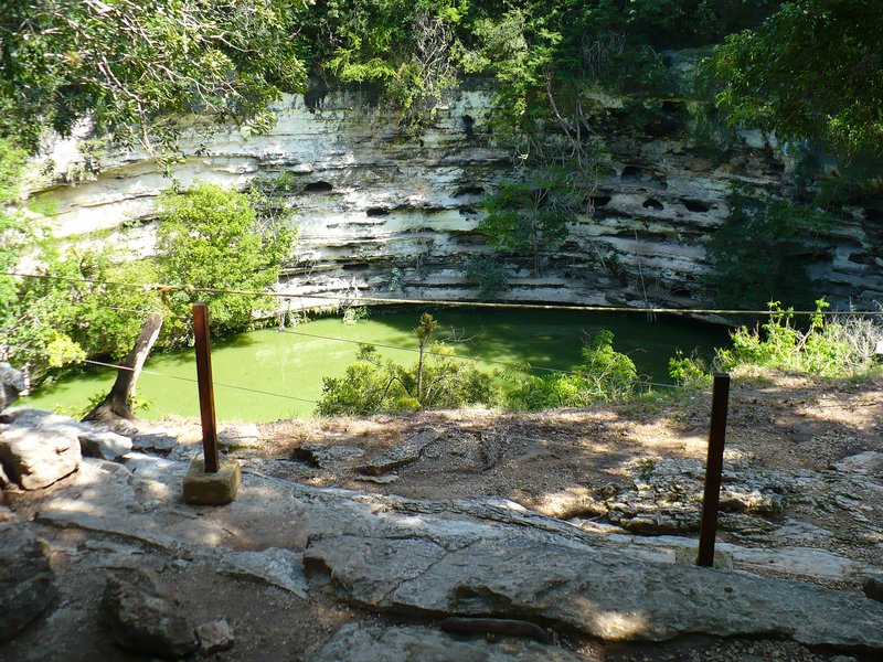 Sacred Cenote sinkhole at Chichén Itzá