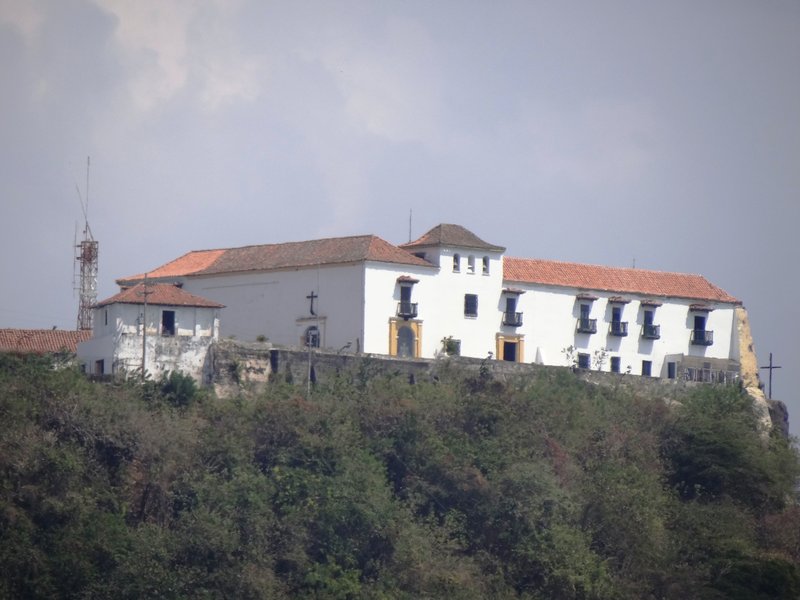Convento de la Popa on the hilltop above Cartagena