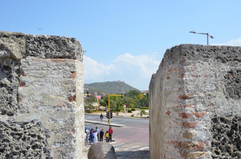 Las Murallas de Cartagena, the UNESCO-listed city walls