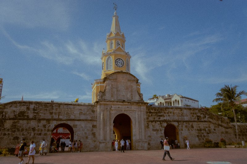 Cartagena waterfront near Muelle Los Pegasos