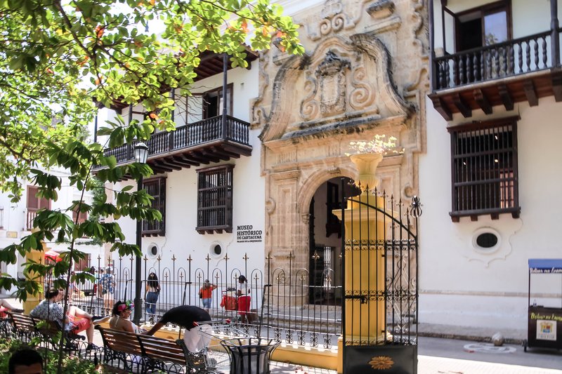 Palacio de la Inquisición on Plaza de Bolívar, Cartagena