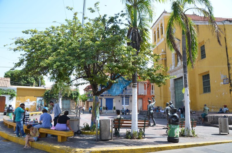 Plaza de la Santísima Trinidad, Getsemaní, Cartagena