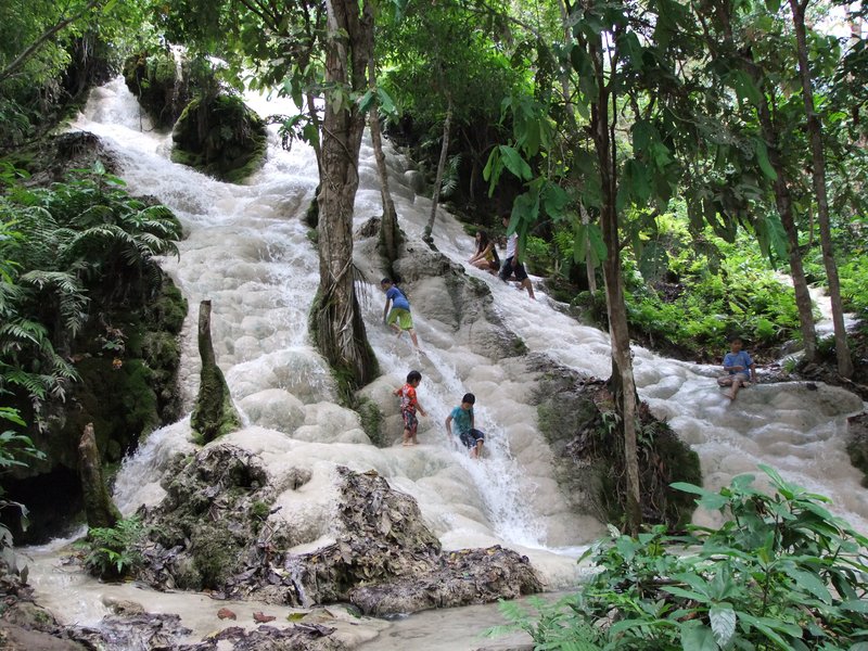 Bua Tong Sticky Waterfall Chiang Mai