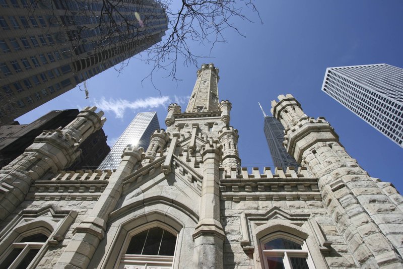 Historic Chicago Water Tower, Magnificent Mile