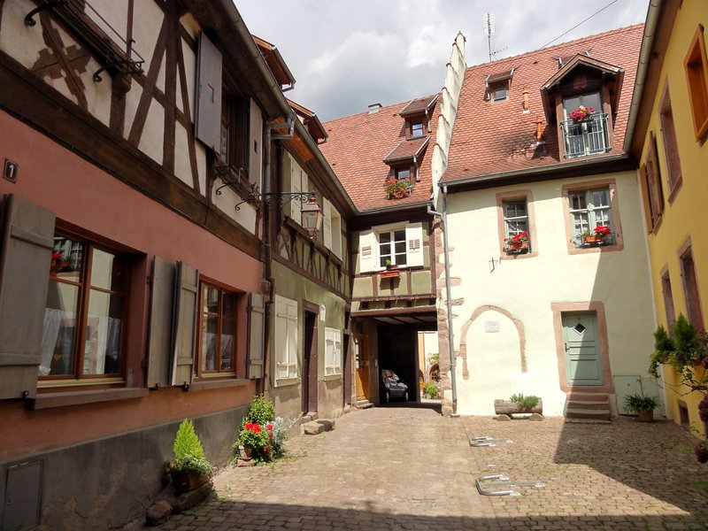 Half-timbered houses, Riquewihr, Alsace