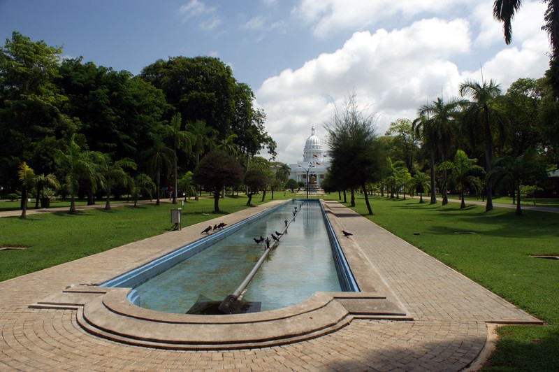 Pond at Viharamahadevi Park Colombo