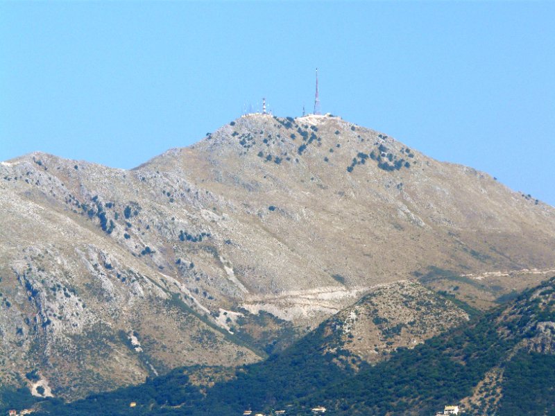 Mount Pantokrator summit