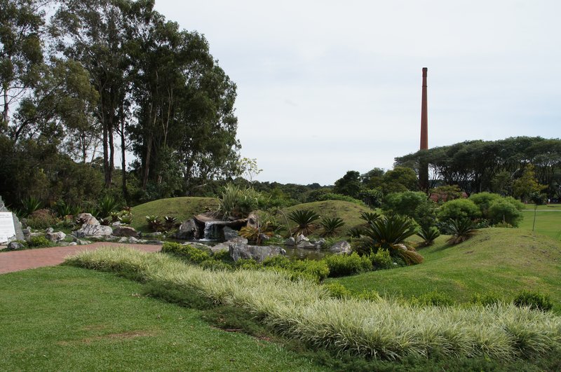 Lake and forest at Parque Barigui, Curitiba's largest park