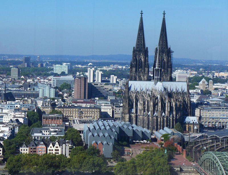 Cologne Cathedral from KölnTriangle