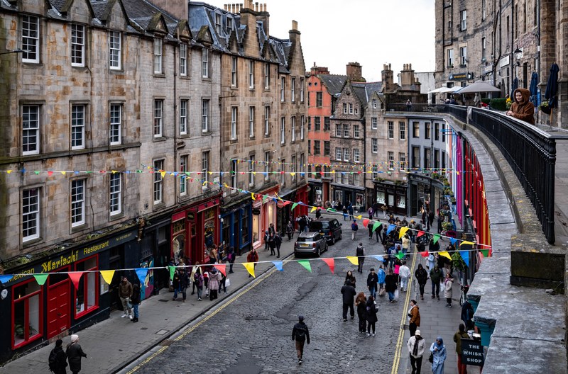 Victoria Street Edinburgh Scotland