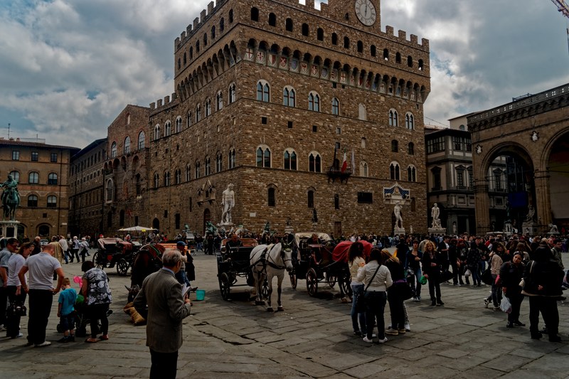 Piazza della Signoria and Palazzo Vecchio Florence