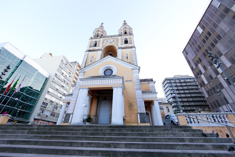 Exterior of the Catedral Metropolitana Nossa Senhora do Desterro Florianópolis