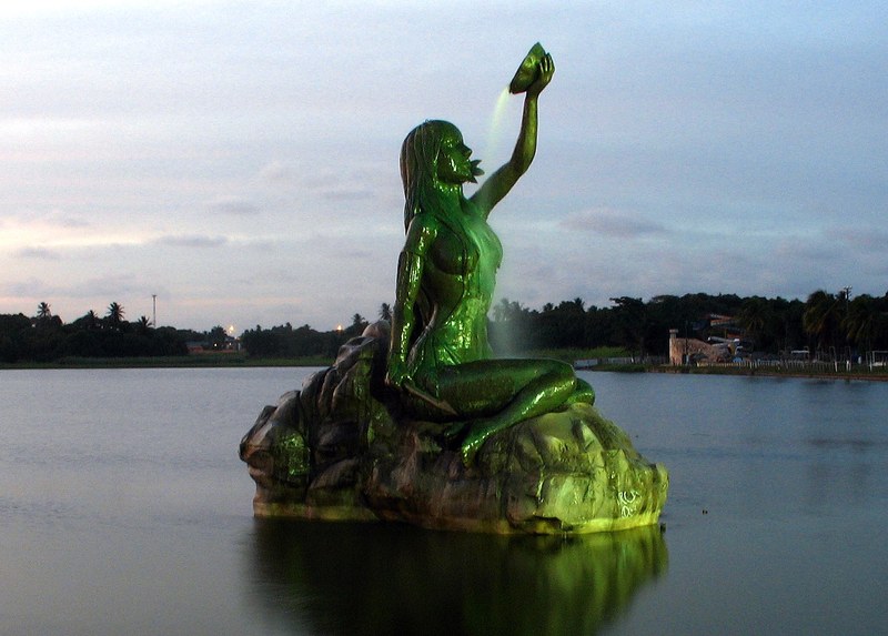 Estátua de Iracema Lagoa de Messejana Fortaleza