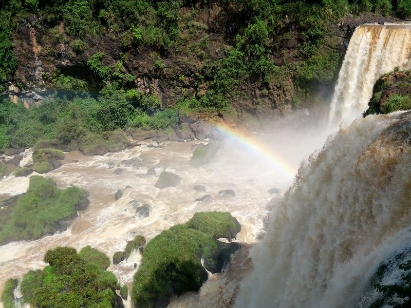 Saltos del Monday — waterfall on the Monday River near Ciudad del Este, Paraguay