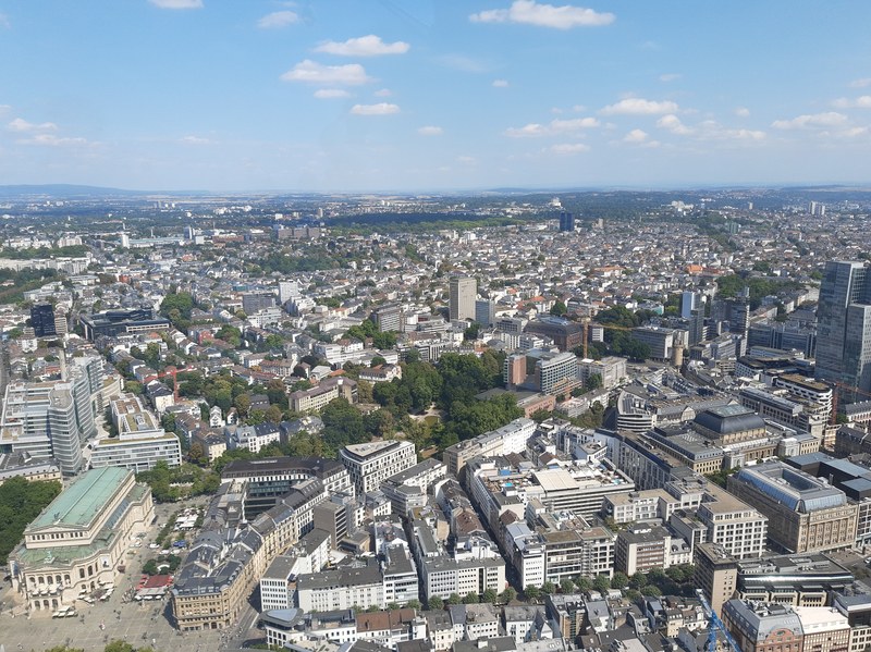 View from Main Tower Frankfurt