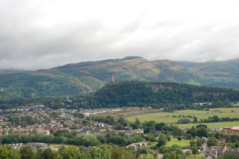 Wallace Monument from Stirling Castle
