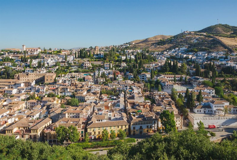 Albaicín Granada from San Nicolás