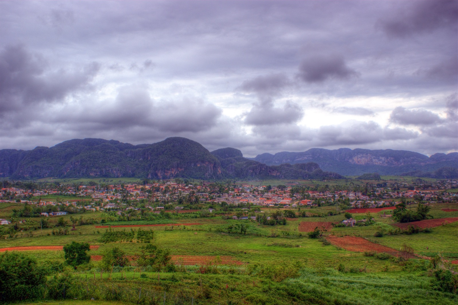 Viñales village, Cuba