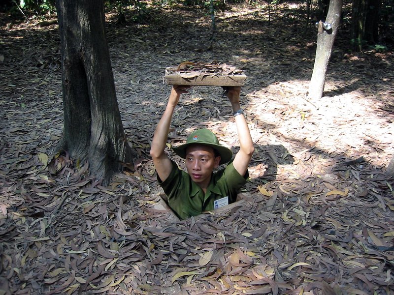 Cu Chi Tunnels entrance