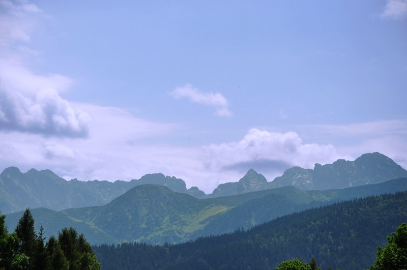 Tatra Mountains panorama, Gubałówka