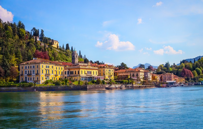 Lungolago promenade, Bellagio, Lake Como