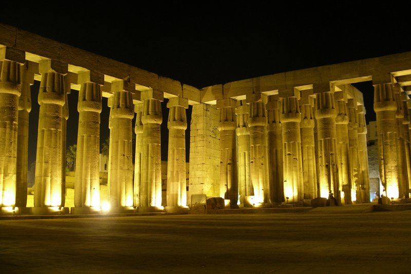 Luxor Temple — Colonnade of Amenhotep III