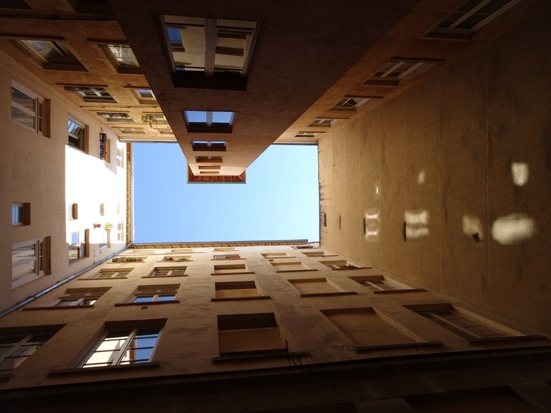 Ciel des Canuts fresco, Croix-Rousse, Lyon