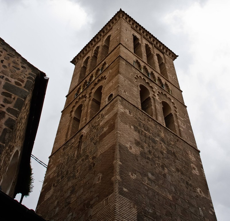 Iglesia de Santo Tomé church exterior, Toledo