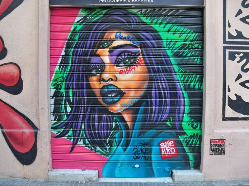 Soho Arts District street art