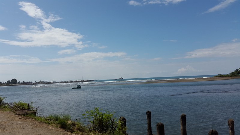 Quepos waterfront and Marina Pez Vela, Costa Rica