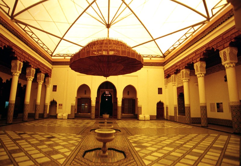 Musée de Marrakech courtyard