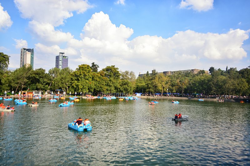 Lago Mayor, Bosque de Chapultepec, Mexico City