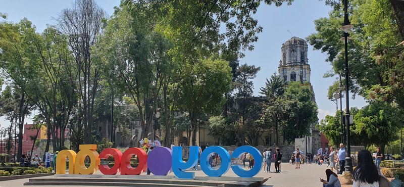 Plaza Hidalgo, Coyoacán, Mexico City