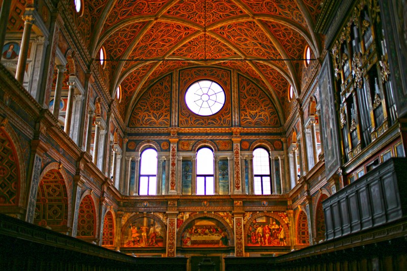 San Maurizio al Monastero Maggiore interior, Milan
