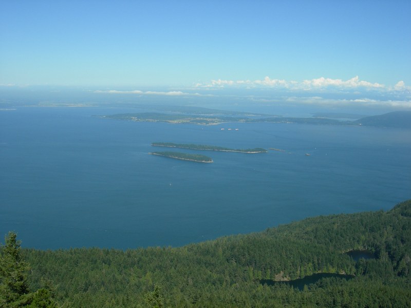 View from Mount Constitution, Moran State Park