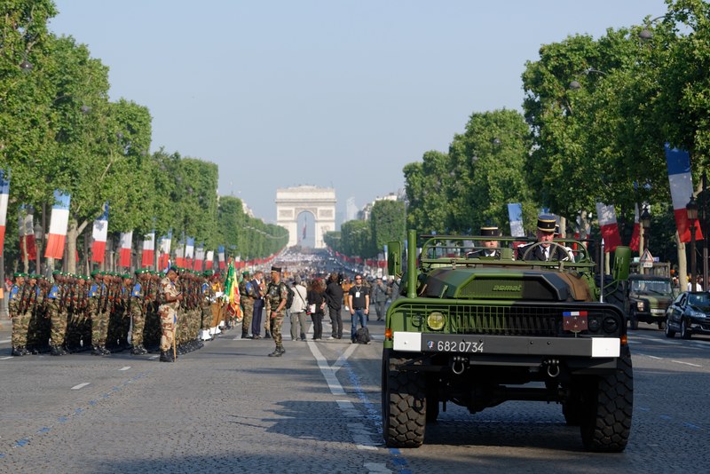 Champs-Élysées with Arc de Triomphe Paris