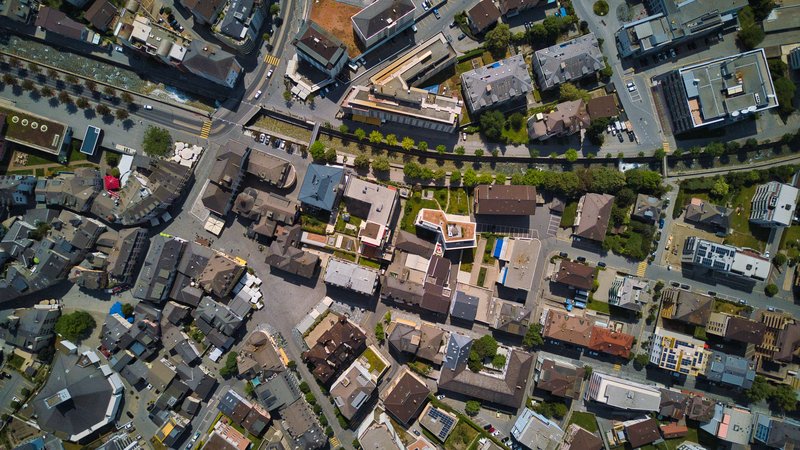 Brig old town from above