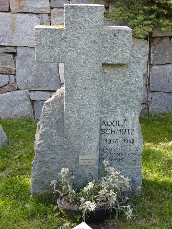 Mountaineers’ Cemetery in Zermatt