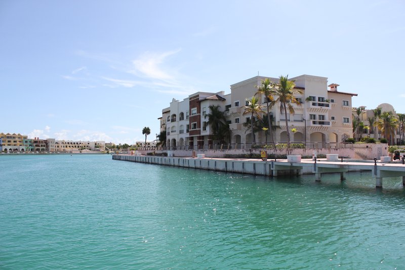 Sport-fishing boats and luxury yachts at Cap Cana Marina