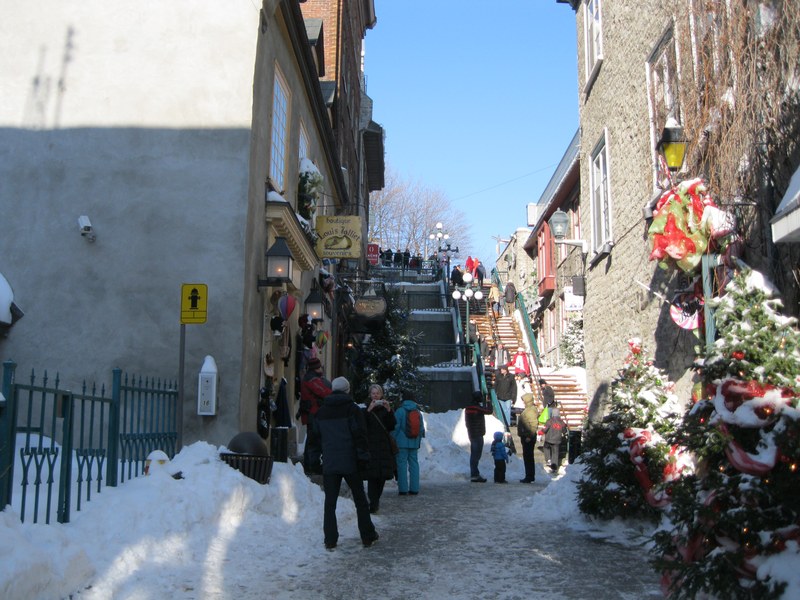 Escalier Casse-Cou Breakneck Stairs Quebec City