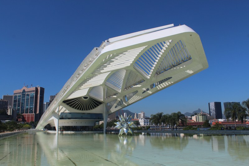 Museu do Amanhã – Calatrava exterior, Porto Maravilha