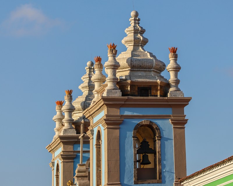 Igreja de Nossa Senhora do Rosário dos Pretos bell tower Pelourinho